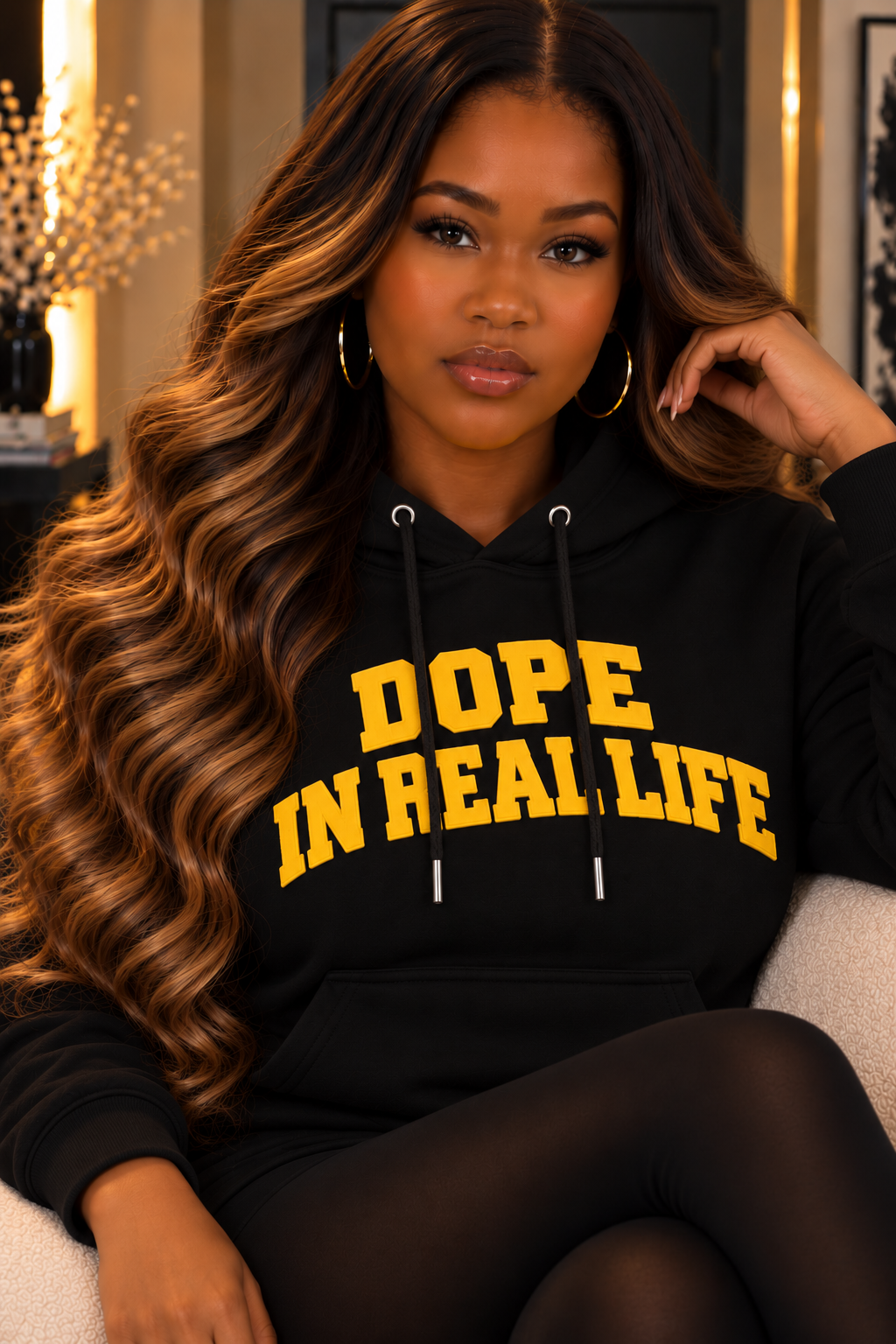 DOPE IN REAL LIFE statement apparel from Shop The Soft Life™